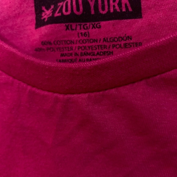 Pink zoo York tee shirt - Picture 7 of 7